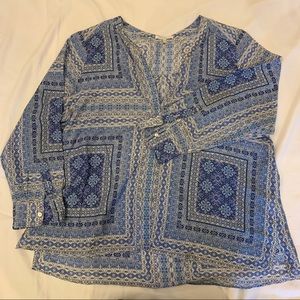 Foxcroft Patterned Blouse